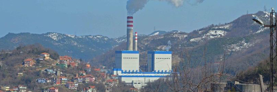 a coal fired power station