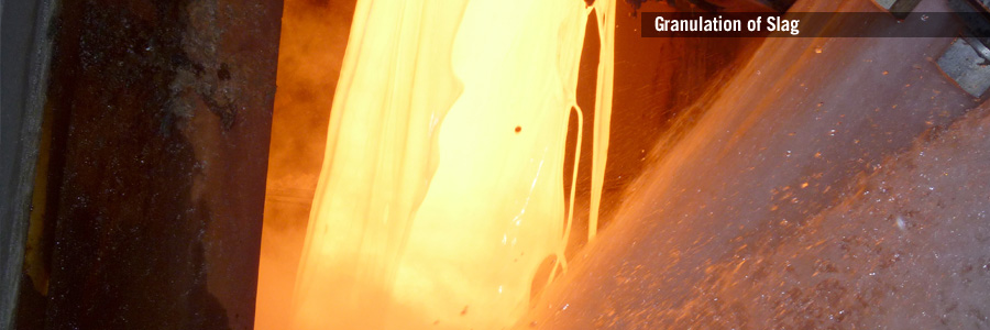 blast furnace slag tapping
